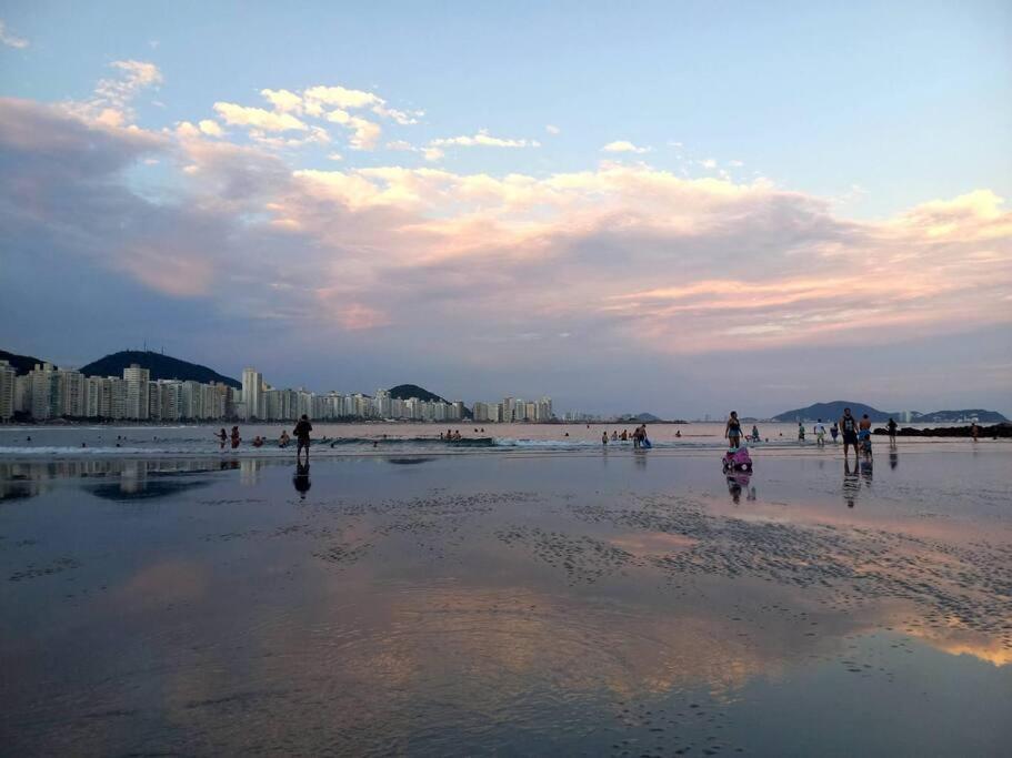 Apartamento 500M Da Praia Enseada, Guarujá Buitenkant foto